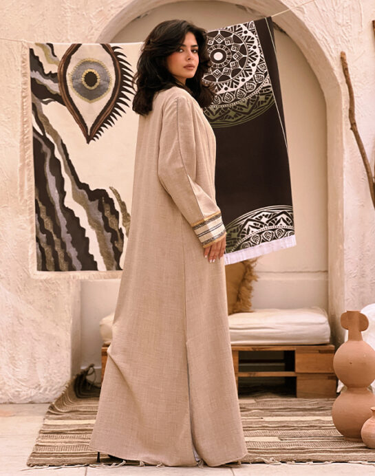 Massari Linen Kaftan