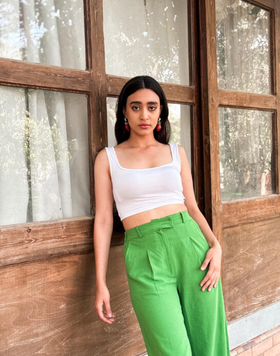 Linen Green pants