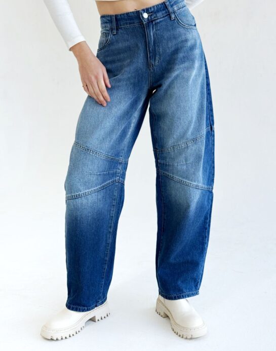 Massari Relaxed Balloon Jeans