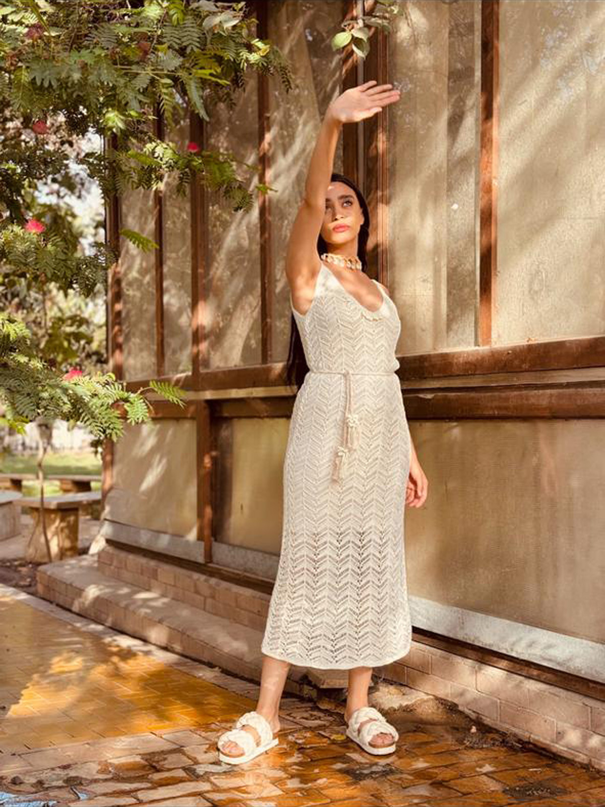 Knit beach dress - Image 3