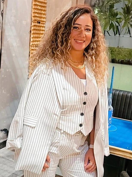 Beige lined linen Set - Image 2