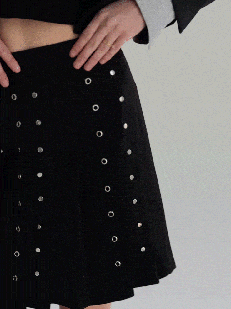 Studded Skirt - Image 3