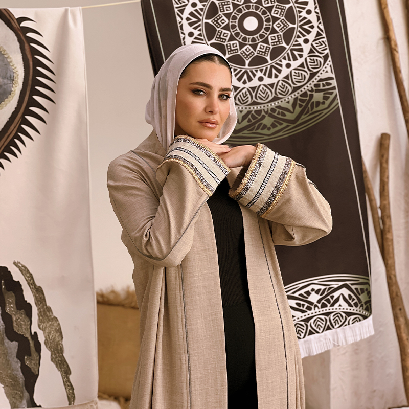 3ARIQA "Linen" Kaftan