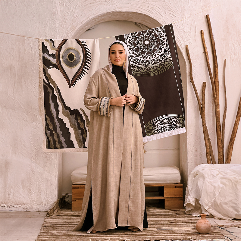 3ARIQA "Linen" Kaftan - Image 6