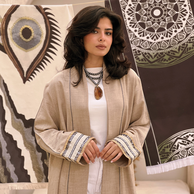 3ARIQA "Linen" Kaftan - Image 3