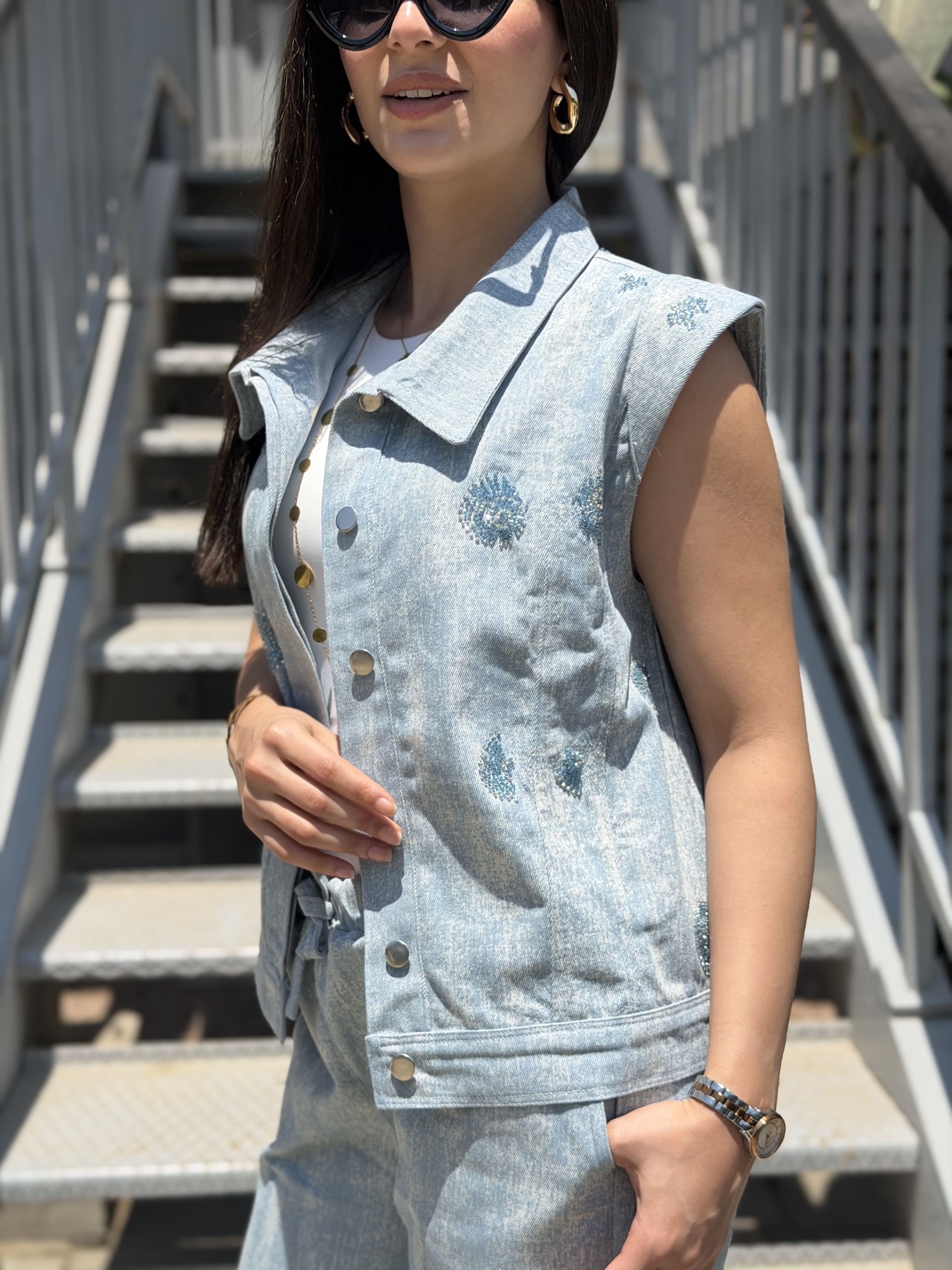 Denim Vest