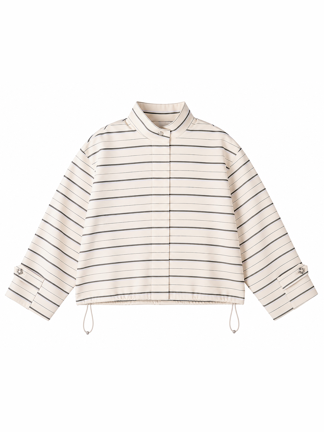The Cove Jacket — styled detail view, Massari