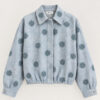 DENIM Embroidered Jacket